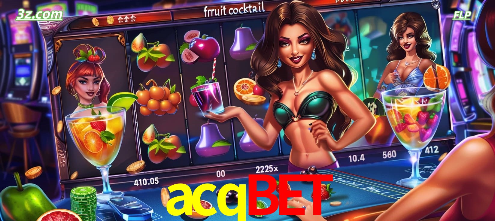 Cassino online acqbet Brasil com slot Fruit Cocktail divertido