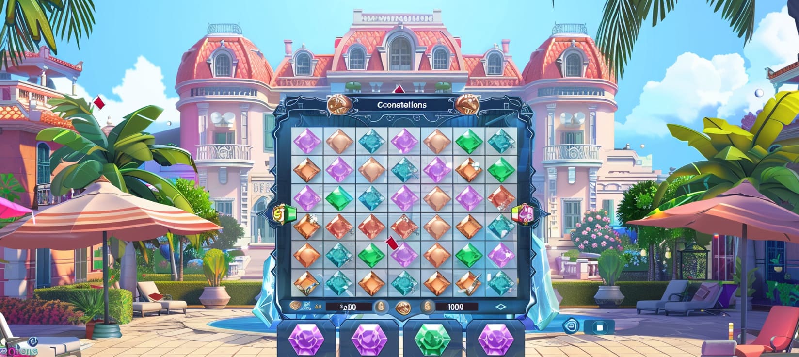 acqbet Constellations slot game cassino online com pedras preciosas